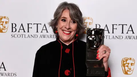 Getty Images Phyllis Logan tiene un BAFTA