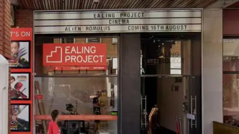 A general view of the outside of Ealing Project cinema