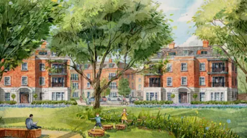 Ascot Design Computer generated images from London Square for the 101 homes in Ascot.