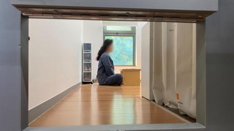 Recently, some South Korean parents have voluntarily entered these lonely rooms for their children