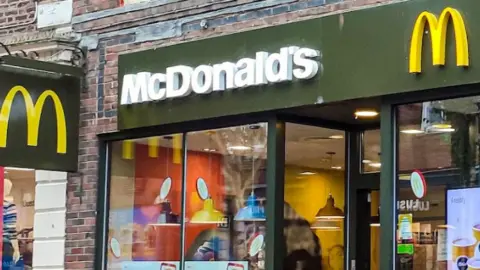 Google Exterior of McDonald's restaurant