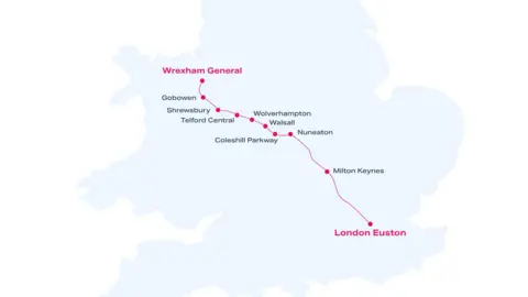 WSMR Route map from WSMR