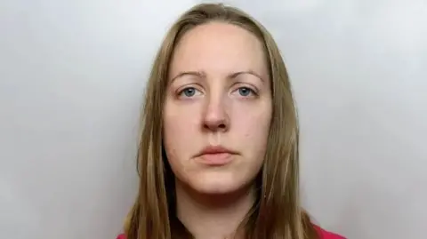 Cheshire Police Lucy Letby police mugshot