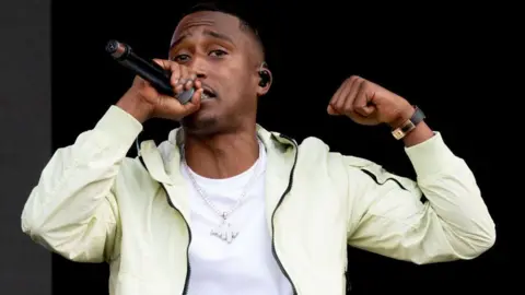 Yung Filly performs at Parklife Festival at Heaton Park on June 11, 2022 in Manchester, England.