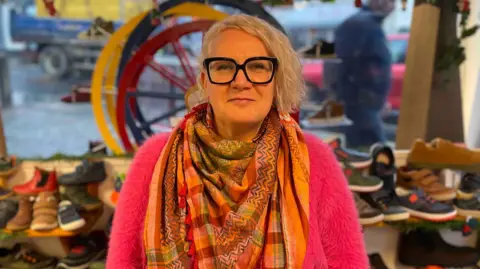 Vicky Harris-Bennett from Stepping Stones Shoes