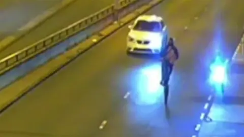 Driver Abdirahman Ibrahim pursued Liam Jones after seeing him pull a wheelie on his e-motorbike
