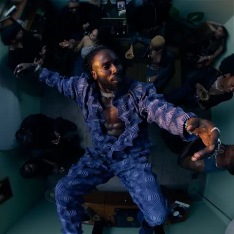 Asylum Records Artwork for Kojey Radical's Don't Look Down