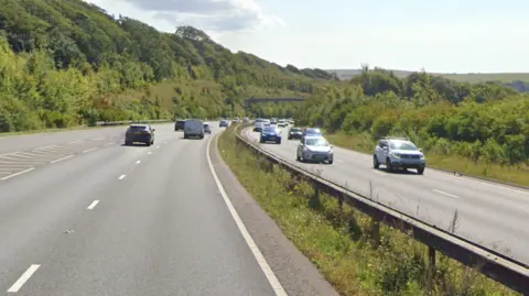 A Google street image of the A27