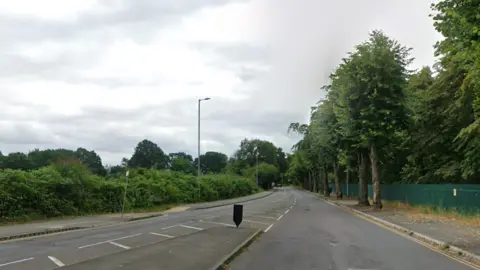 Google A street view of where new homes could be built