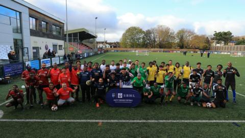 Unite Through Football: Refugees project 