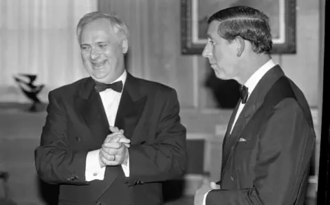 Getty Images John Bruton and King Charles