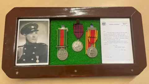 GYBC Fred Sadd's medals