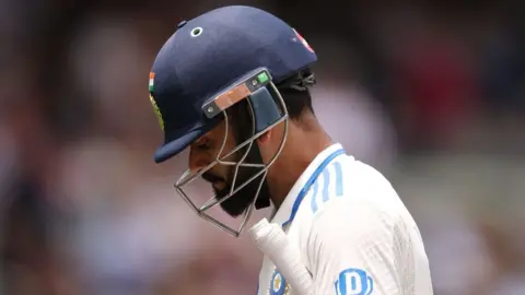 Virat Kohli of India reacts to being dismissed during day one of the Fifth Men's Test Match in the series between Australia and India at Sydney Cricket Ground on January 03, 2025 in Sydney, Australia.