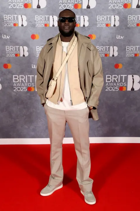 Getty Images Stormzy on the red carpet