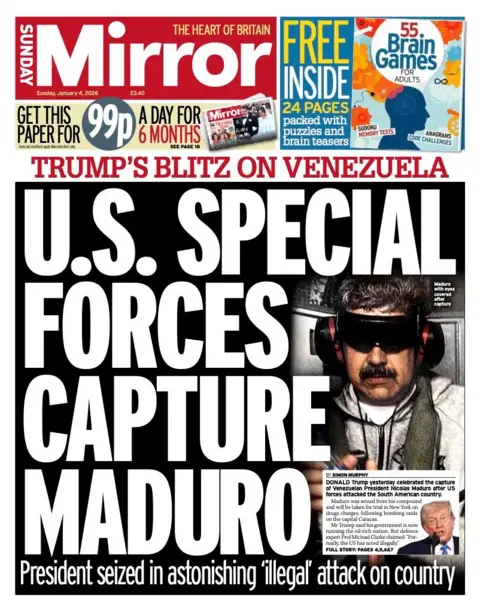  "US special forces capture Maduro". 