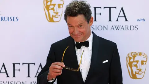 Reuters Dominic West poses on the red carpet at the 2024 BAFTA Television Awards in London, Britain, May 12, 2024.