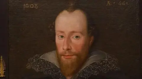 PA Media A painting portrait image of William Shakespeare