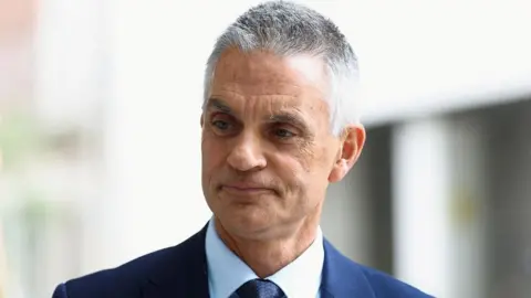 Reuters BBC Director-General Tim Davie is pictured at BBC World Service offices in London, Britain, April 28, 2022