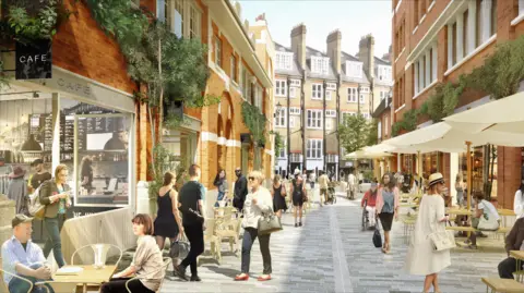 Hopkins Architects A preview of the South Molton Triangle