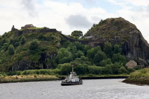 Graham Christie River Leven and Dumbarton Castle