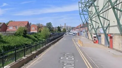 Google Sincil Bank, next to the LNER Stadium