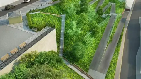 North Tyneside Council North Shields Embankment walkway