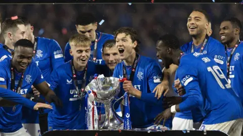 Rangers lift the Scottish League Cup