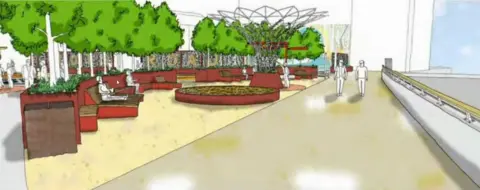 RBKC Architect's impression of the plans