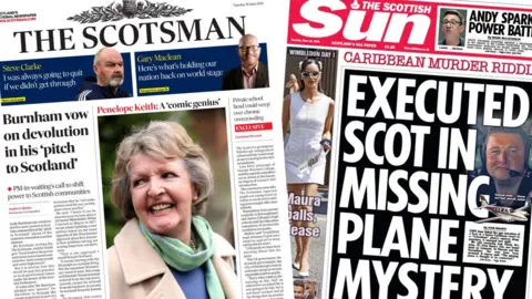 Scotland's papers