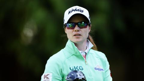Leona Maguire in action