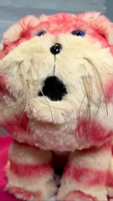 Soft toy version of Bagpuss