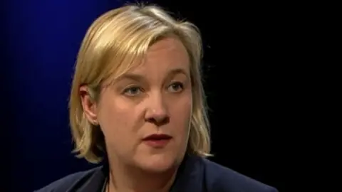 Lisa Smart during an appearance in a BBC debate