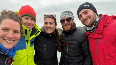 University of Surrey The GB Row Challenge team