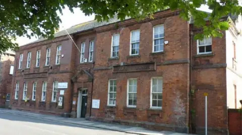 A general view of the former library in Millom