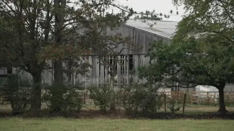 Exterior shot of a farm.