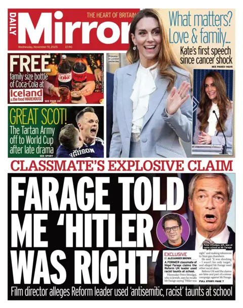  "Farage told me 'Hitler was right'".