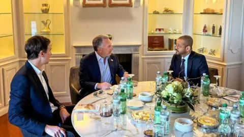 Oman Foreign Ministry Jared Kushner and Steve Witkoff with Oman FM. The third round of US-Iran nuclear talks began in Geneva with Omani mediators on 26 February 2026.