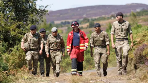 Firefighters and military 