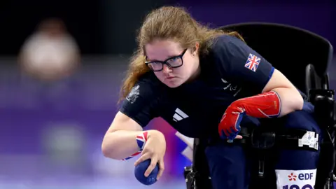 Reuters Boccia player Claire Taggart