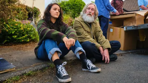 Kacey (Lauren Patel) and Michael (Pearce Quigley) in Small Prophets