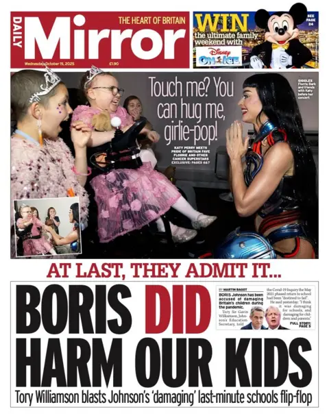 “Boris did harm our kids”.
