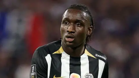 Angers forward Sidiki Cherif