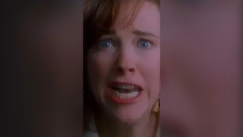 Catherine O'Hara performing in Home Alone