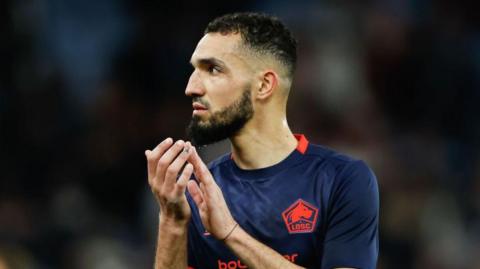 Nabil Bentaleb in action for Lille