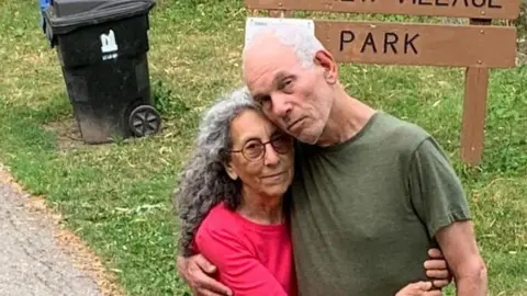 Judi Weinstein Haggai and her husband Gadi Haggai