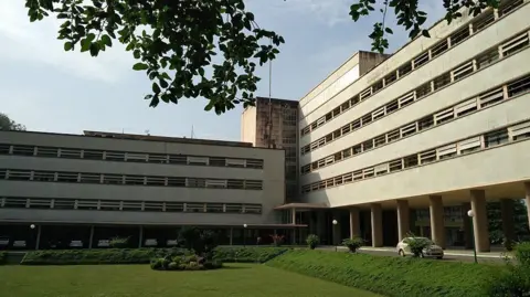 Corbis via Getty Images A general view of the grounds at India’s foremost scientific research laboratory, the Tata Institute of Fundamental Research (TIFR) in Mumbai, India. 