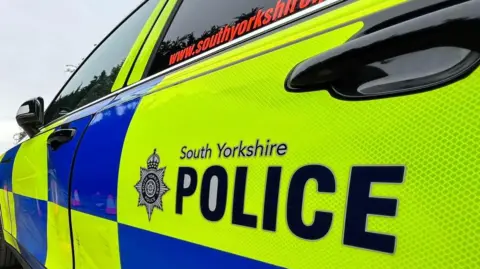 Mike Buttery/BBC South Yorkshire Police car