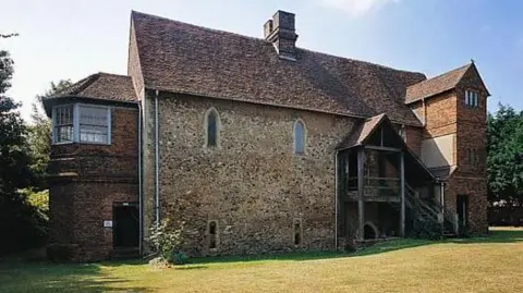 English Heritage Exterior of Temple Manor in Strood  