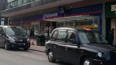 BBC Taxis in Sheffield city centre