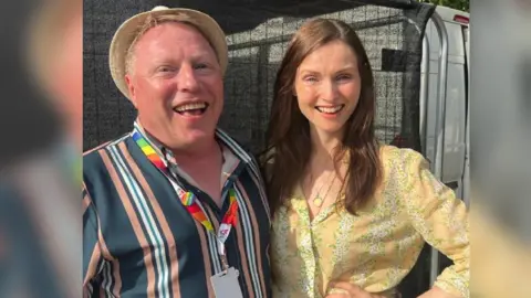 Rob Keetch Rob with Sophie Ellis-Bextor